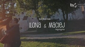 ślub, Ilona & Maciek - Highlights - Wesele Studio, Warszawa