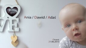 dziecihumorwydarzenie, Ania / Dawid / Adaś - Chrzest - Marcin Baran, Świdnica, Wroclaw, Kraków