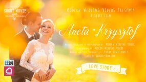 Love-storyślub, Aneta & Krzysztof - Wedding highlights | Modern Wedding Videos - Modern Wedding Videos , Kraków